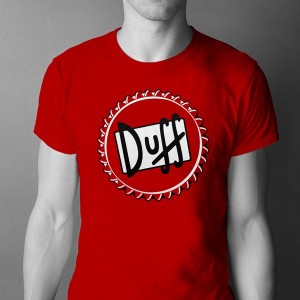 Camiseta Cerveza Duff - Los Simpson