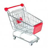 Mini Shopping Cart Desktop Organizer