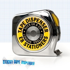 Tape Measure Sticky Tape Dispenser