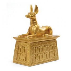 Anubis Egyptian Jewellery Box