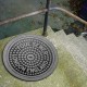 London Manhole Cover Doormat