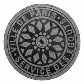 Paris Manhole Cover Doormat