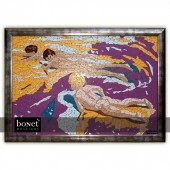 Mosaic Table "Children on the Beach"