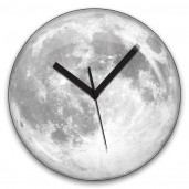 Fluorescent Moon Clock