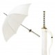 Samurai Katana White Umbrella