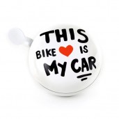 Dring Bike Bell "This Bike is my Car" Large