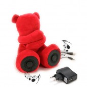 Teddy Bear Speakers Red