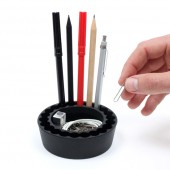 "PenPal" Pen & Pencil Holder Black