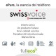 Teléfono inalámbrico ePure Dect - Swissvoice (Negro)