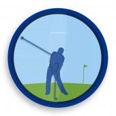 Golfer Wall Clock