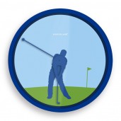 Golfer Wall Clock