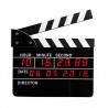 Film Slate Alarm Clock