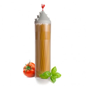 Torre para racionar y conservar Espaguetis