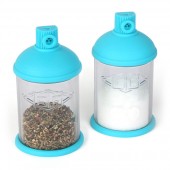 Spray Paint Salt & Pepper Shakers