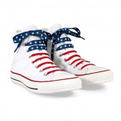 Cordones para zapatillas Bandera de Estados Unidos