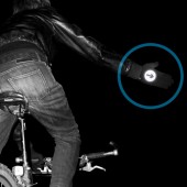 Guantes indicadores reflectantes para bicicleta