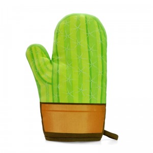 "Cool Cactus" Glove Oven Mitt