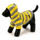 Striped Hoodie Yellow/Grey Dog