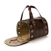 Brown Leather Bag pet