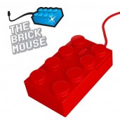 Ratón ladrillo Lego Rojo