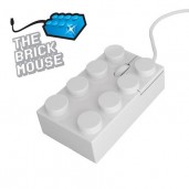 Ratón ladrillo Lego Blanco