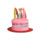 Birthday Cake with Candles Hat